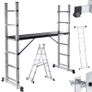 Ladder Scaffold Platform Aluminium Multi-Purpose Folding Ladder Image 3