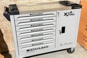 41" Stahlbar 7 Drawer Tool Box - Fully Loaded With Tools + Side Cabinet