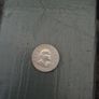 An authentic Irish 1966 commemorative 10 shillings 10 scilling silver coin featuring Padraig Pearse issued to mark the 50th anniversary of the 1916 Easter Rising.Composition: Image 2