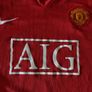 Manchester United 2007-9 home jersey Image 2
