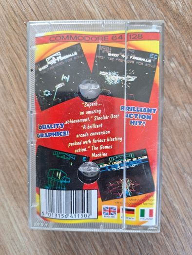 Vintage 1988 Commodore 64 game, Star Wars: The Empire Strikes Back