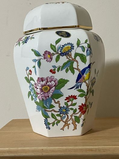 Aynsley Pembroke _Hexagonal Large Ginger Jar