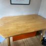 FREE Solid Wood Kitchen Dining Table Collection Only Image 2