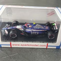 F1 Model Car | Visa Cash App RB Formula One Team VCARB 01 No.22 2024 | Yuki Tsunoda | 1/64 Scale Model