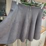 skirt Bnwt Aline skirt grey suede effect 10/12 Image 7