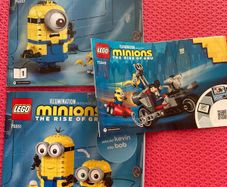 Lego instruction books for 75551 and 75549 minions