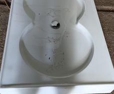 Large shower tray