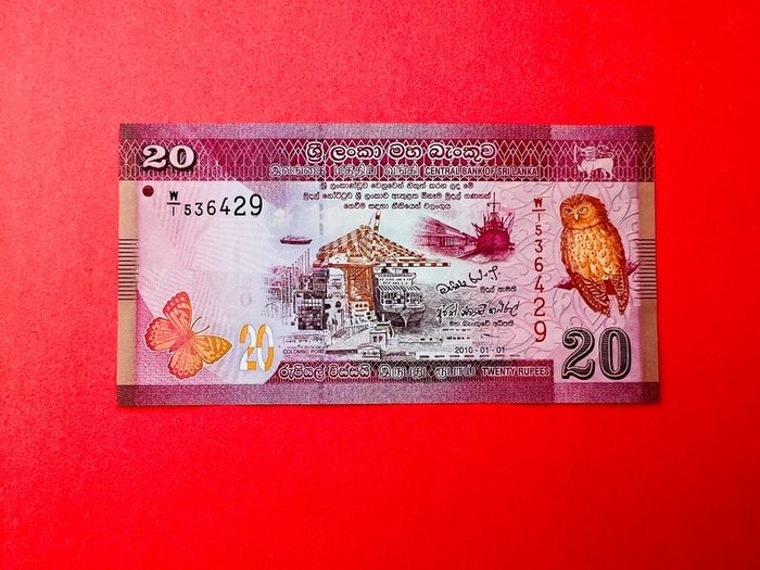Sri Lanka   20  Rupees.  2010  Pick  123a  ( Uncirculated )