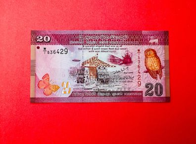 Sri Lanka   20  Rupees.  2010  Pick  123a  ( Uncirculated )