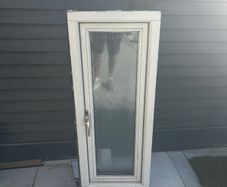 Triple glazed UPVC window