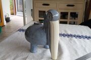 Ceramic pelican vase