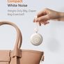 Dreamegg Portable White Noise Machine for Baby with Night Light, Beige | 19 Soothing Sounds, Nursery Night Light Image 3