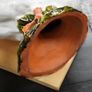 Large Antique French Glazed Terracotta Goose Image 6