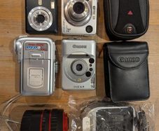 Cameras Vintage digital Canon Sony