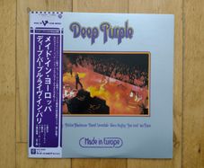 Deep Purple" Made in Europe " Lp. First Press Japan.Ex/Nm cond.