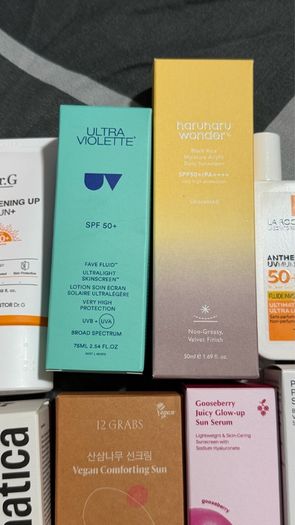 Viral Korean sunscreen new