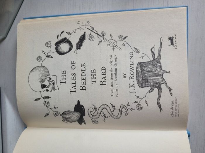 tales of beedle the bard book
