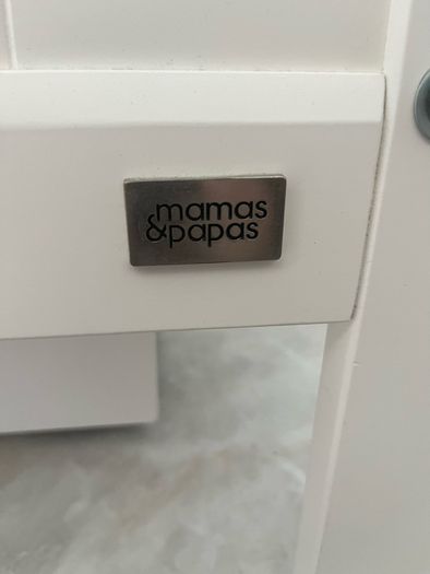 Mamas&Papas Cot bed with storage drawer and cot top changer