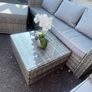 rattan lounge set Image 6