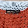Women's burnt orange/rust colour long sleeve knitted jumper/top Image 3