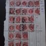 A collection of used Victoria stamps, hinged at loose pages Image 7