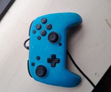 Nintendo Switch Pro Controller Blue Camo