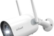2K Wireless Security Camera Outdoor with Color Night Vision, Rechargeable Battery CCTV Camera Systems, WiFi Home Security Camera, PIR Motion Detection, Siren Floodlight, Cloud &amp; SD Card Storage (FREE POSTAGE)