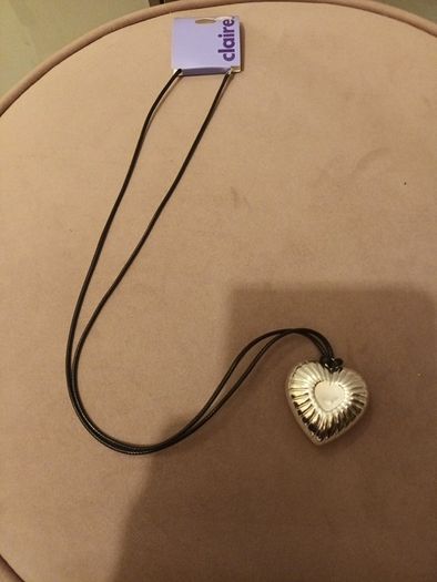 Heart costume necklace