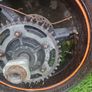 Suzuki gsxr k5 750 back wheel Image 2