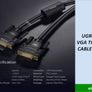 Ugreen VGA Cable 1.5M 3+6 Male To Male Image 10