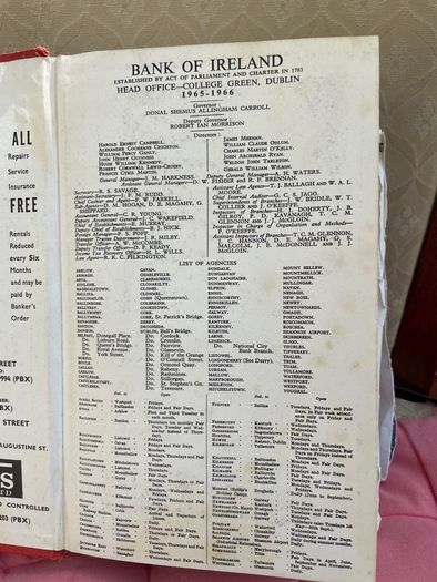 THOM'S Dublin Directory 1965-6