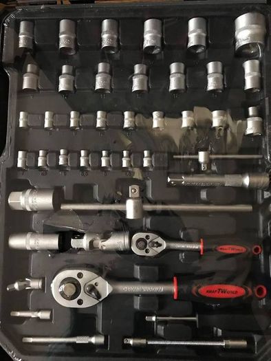 brand new flight case full of tools
