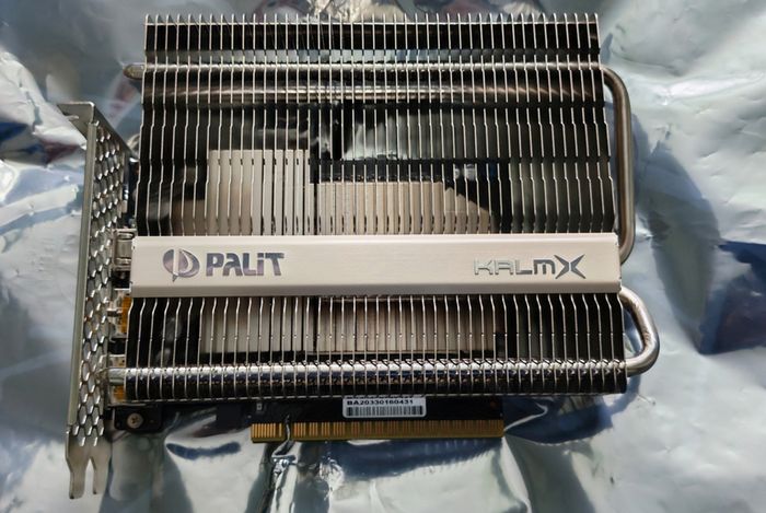 Palit GTX 1650 KalmX 4GB - Passive fanless silent GPU