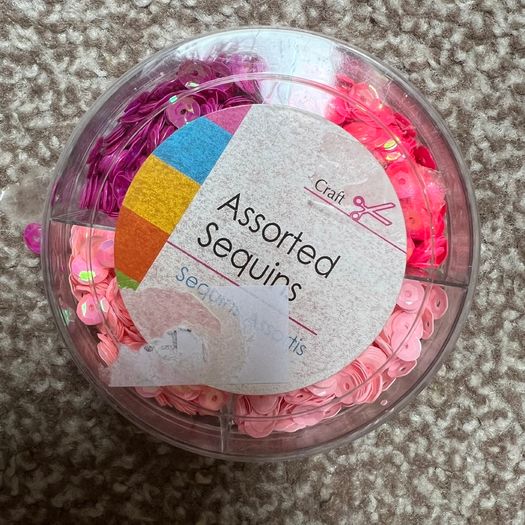 Craft assorted sequin new