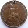 1850 Great Britain United Kingdom QUEEN VICTORIA Farthing Image 3