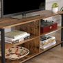 New TV Console Display Unit With 4 Shelves - FREE P&P Image 3