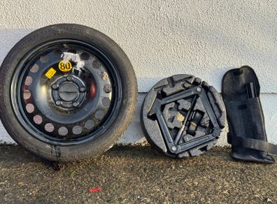 Opel astra spare wheel set