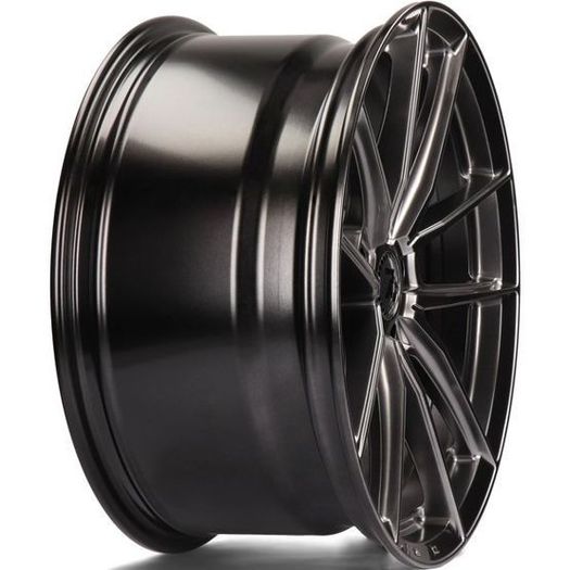 18" Ispiri FFR1 Type Black Alloy Wheels Audi Seat Skoda Mercedes Lamborghini Acura Bmw Tesla Vw Vauxhall Opel 5x112 / 5x120