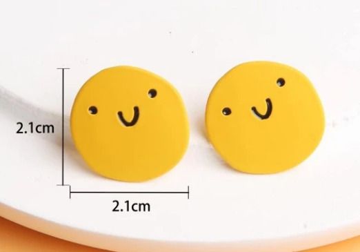 New stud earrings