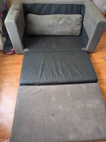 pull-out 2-seater sofa, ikea