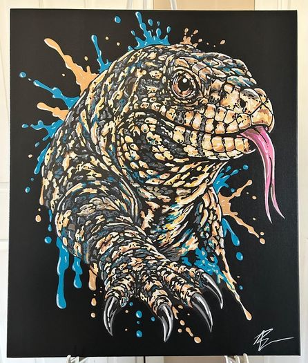 Tegu painting
