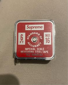 Supreme red imperial tape measure