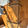 BoConcept 3 Piece Glass Coffee Table Modular  Demilune Design Image 4