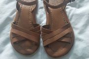 Childs Leather Sandals Zara