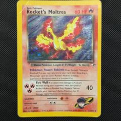 Rockets Moltres - 12/132 Gym Heroes - Pokemon Card