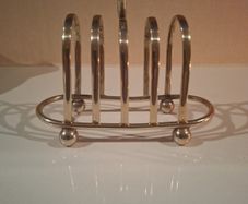 Stamped EPNS  Silver Toast Rack