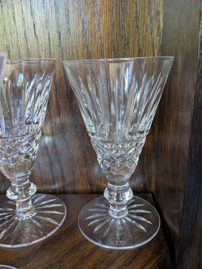 Waterford crystal Tramore Sherry glasses set of 6