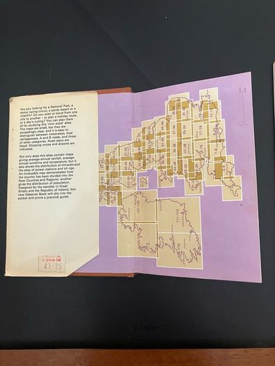 Observers. Tourist Atlas of Britain and Ireland. 1976, 120 pages. Excellent condition, with cover