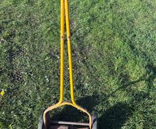 Vintage push lawnmower