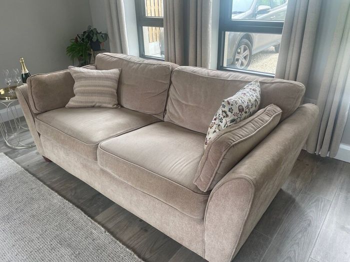 2 large matching couches
